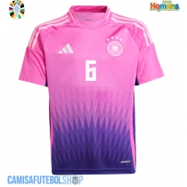 Camisa de time de futebol Alemanha Joshua Kimmich #6 Replicas 2º Equipamento Europeu 2024 Manga Curta